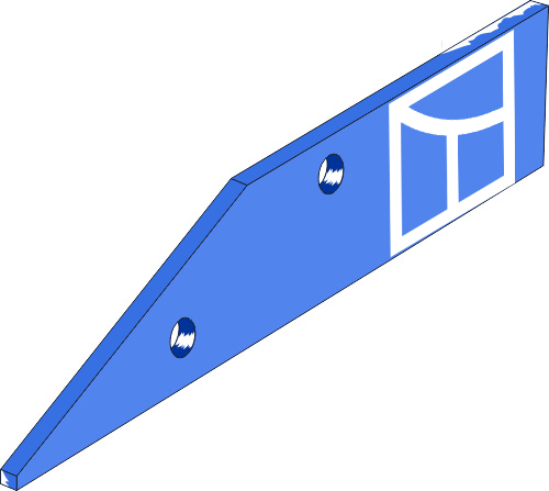37.0025 Pflugteil Anlage VP202O (2708.07.02) 37.0025 Pflugteil Anlage VP202O (2708.07.02) passend für Rabe
