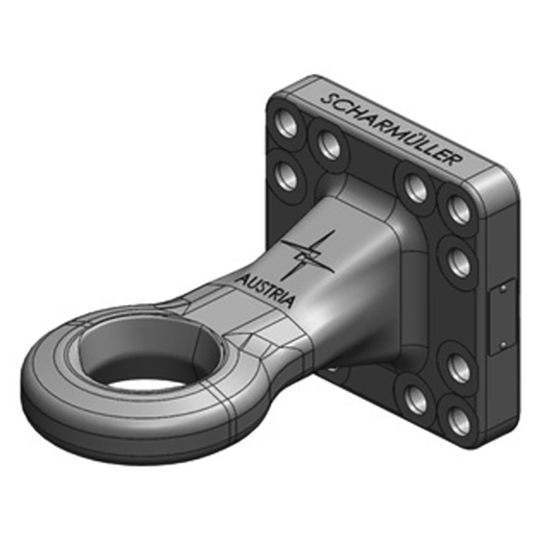 Scharmüller Zugöse Flansch #00.665.28.0-A02 Anhängetechnik Scharmüller Zugöse Flansch #00.665.28.0-A02