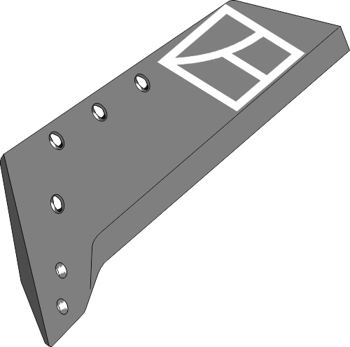 34.0195 Pflugteil Wechselspitzenschar - 18'' - links (622205|622237) Pflugteil Wechselspitzenschar - 18'' - links (622205|622237) 34.0195 von Industriehof