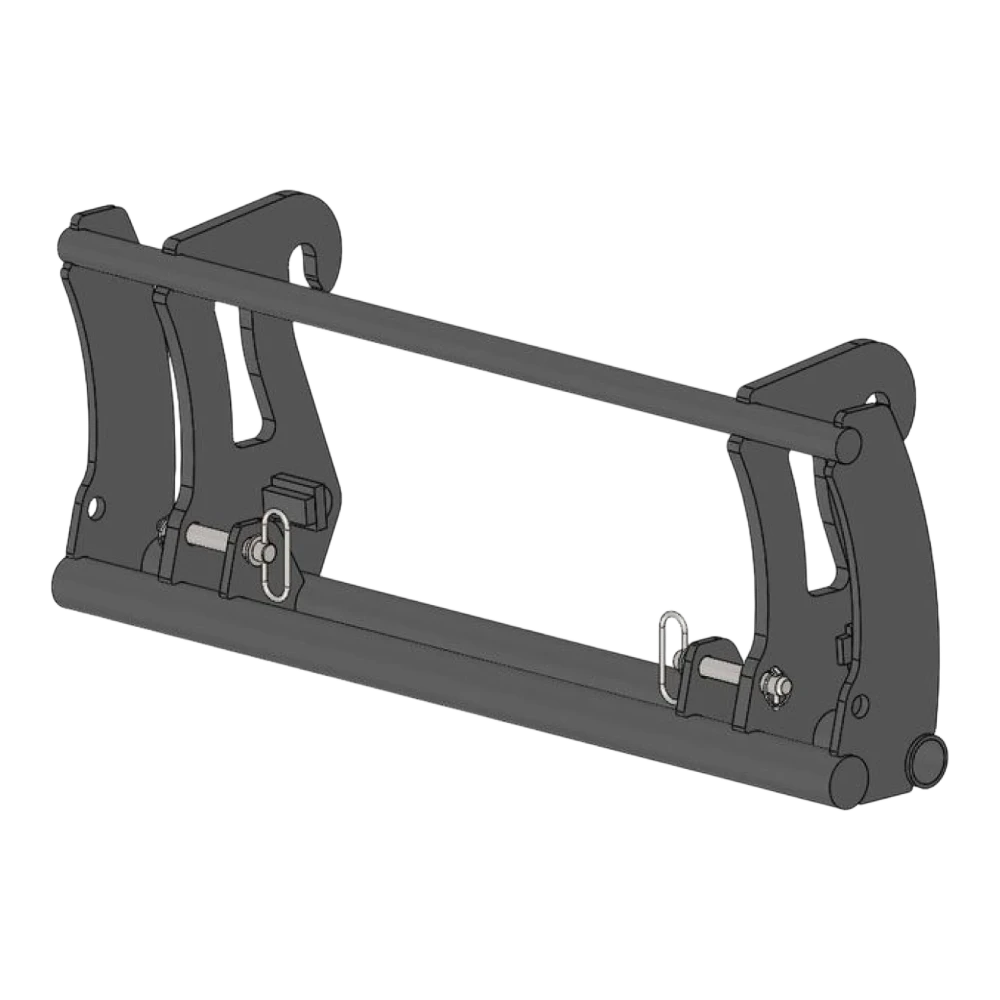 Adapterrahmen Kramer 950 auf Euro – Adapteransicht 2