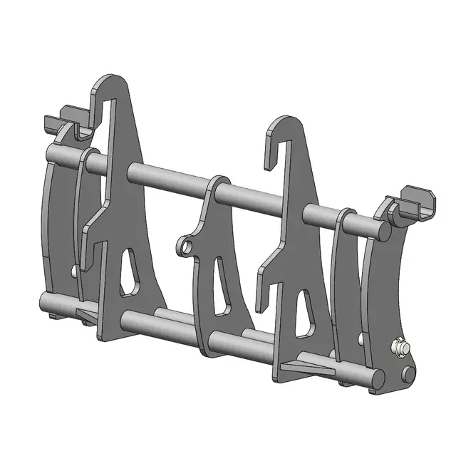 Agri-Power Schnellwechselrahmen von Schäffer-Lader2026 auf MX-Frontlader446464