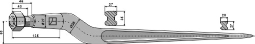 Silozinken 920mm