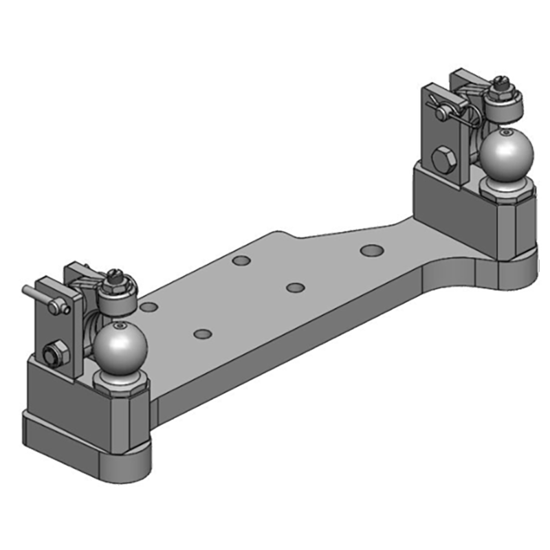 Anhängetechnik Scharmüller Zwangslenkungsteil Für K80®-Lagerböcke #00.521.155.0-A11