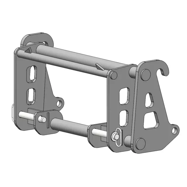 Agri-Power Schnellwechselrahmen von FAUCHEUX STD auf WEIDEMANN SERIE 30 448034