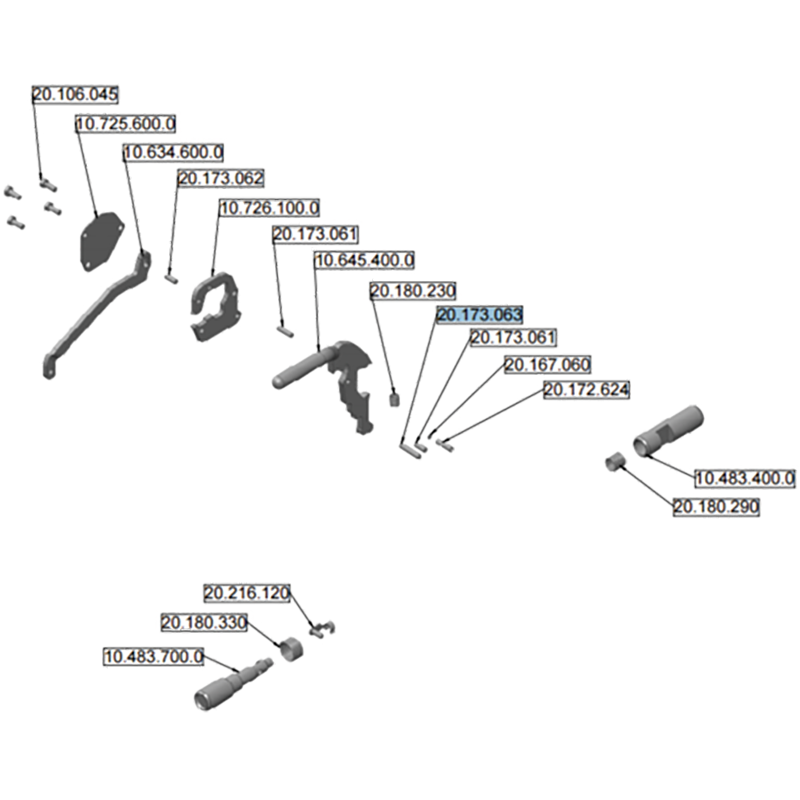 Scharmüller Nachrüstsatz f. Adapterplatte W325 JSV #02.481.010 Ersatzteil Scharmüller Nachrüstsatz f. Adapterplatte W325 JSV 02.481.010
