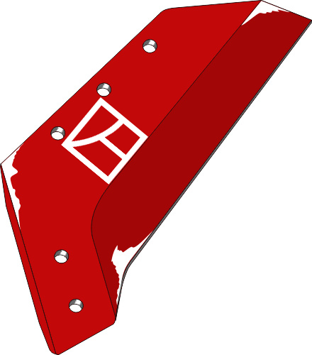 38.0038 Pflugteil Wechselspitzenschar - 16'' - links (PK4.014.01A) 38.0038 Pflugteil Wechselspitzenschar - 16'' - links (PK4.014.01A) passend für Vogel und Noot