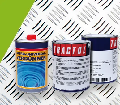 Schlepper- und Maschinenlacke von Tractol Kategorie Schlepper- und Maschinenlacke von Tractol