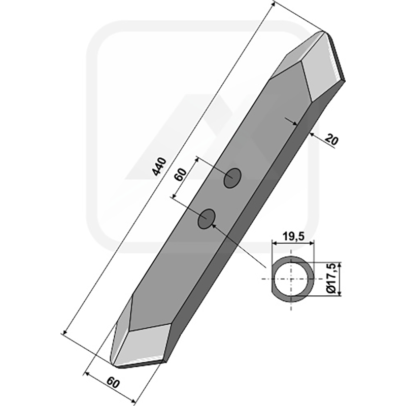 Landwirtschaft Bodenbearbeitung Grubber Schare & Leitbleche Schar Kverneland Landwirtschaft Bodenbearbeitung Grubber Schare & Leitbleche Schar Kverneland