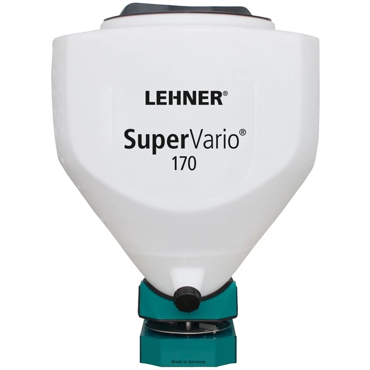 LEHNER SuperVario Streuer 12 Volt für Zwischenfrüchte und Grassaaten LEHNER SuperVario Streuer 12 Volt für Zwischenfrüchte und Grassaaten